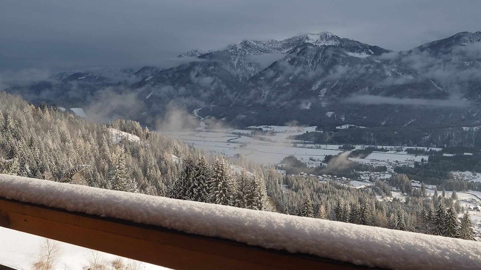 Der erste Schnee für 2018