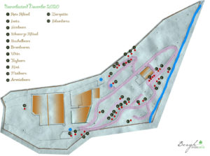 Gartenplan Beeren November 2020