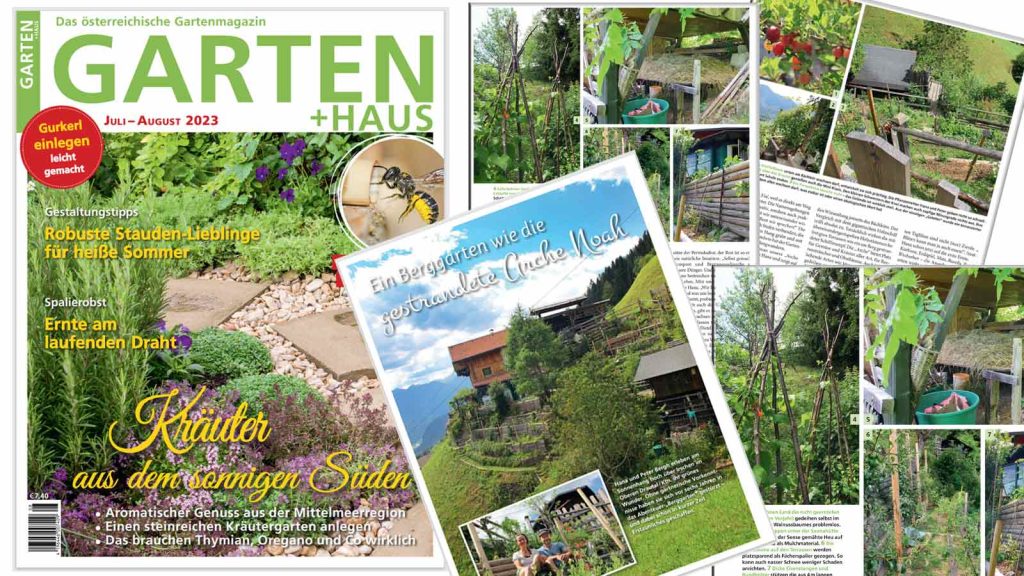 Cover von Garten+Haus Ausgabe Juli/August 2023