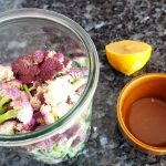 Blumenkohl und Zitronensaft