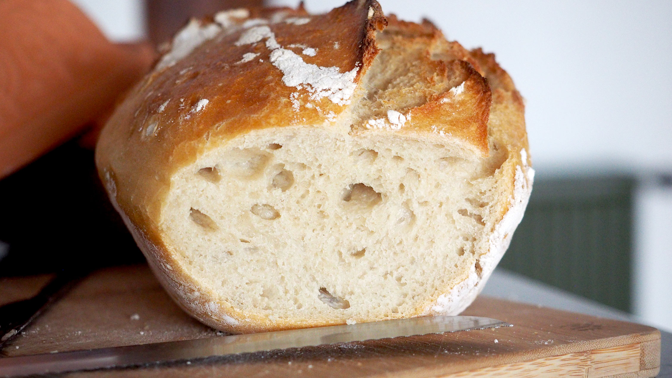 homemade white bread