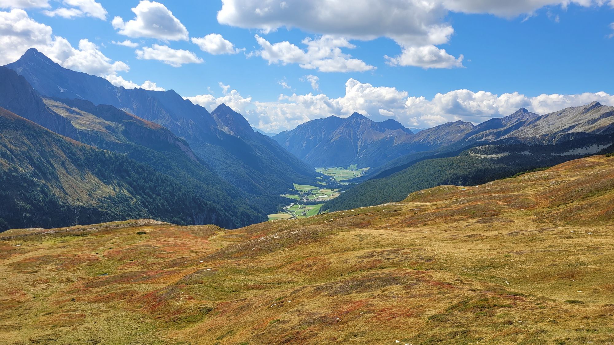MTB Zillertaler Alpen Hauptkamm Umrundung: Abfahrt vom Pfitscher Joch