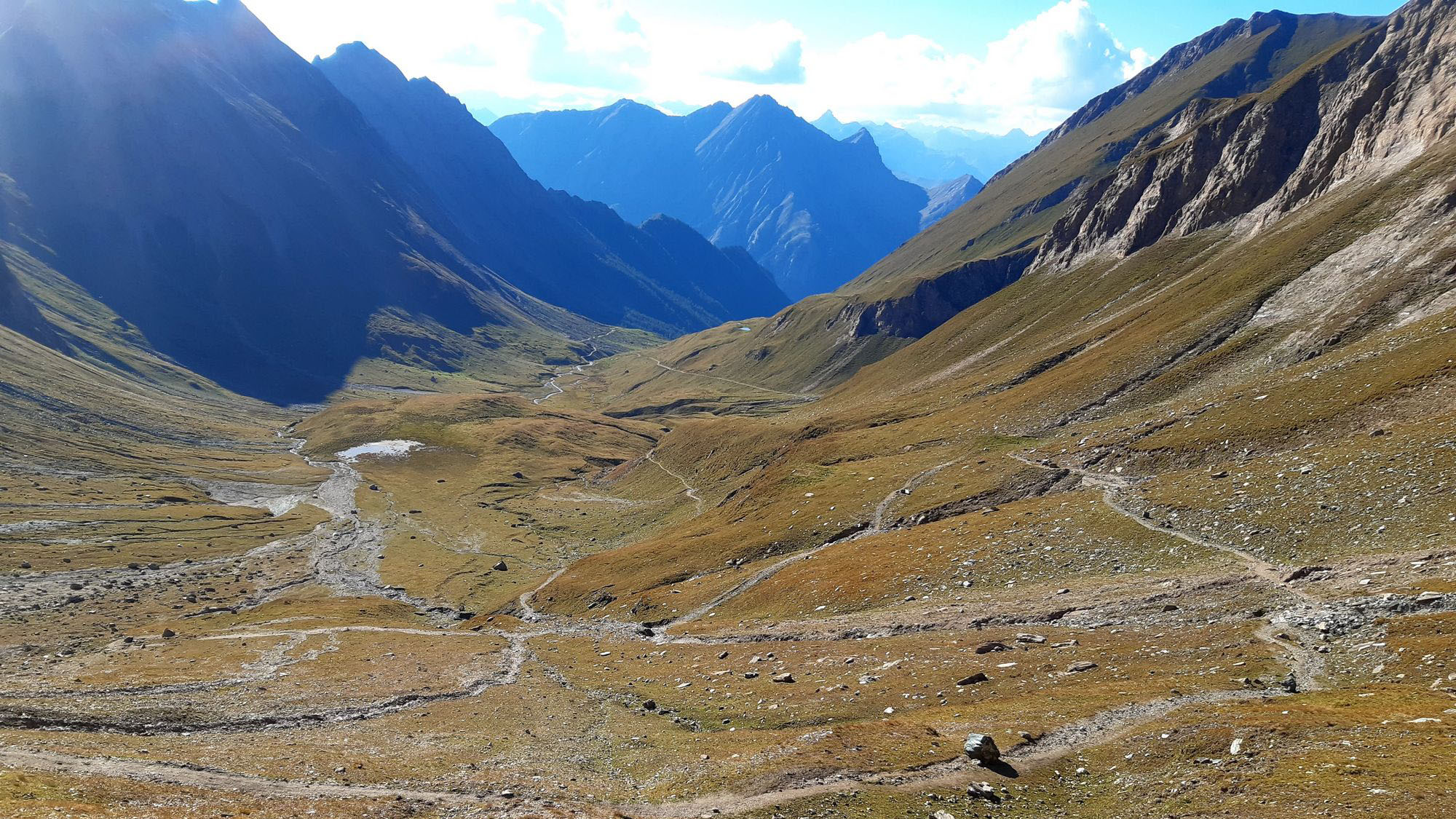 MTB Zillertaler Alpen Hauptkamm Umrundung: Auffahrt zum Pfunderer Joch